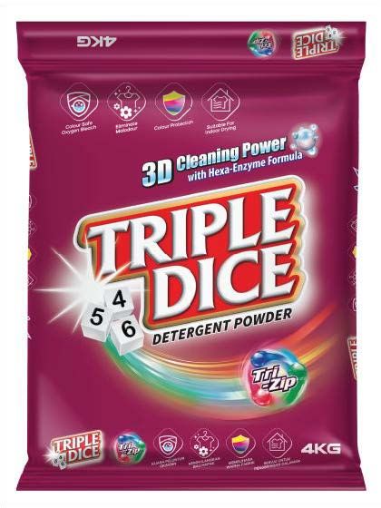 TRIPLE DICE POWDER TRI-ZIP 4KG