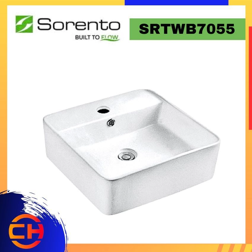 SORENTO COUNTERTOP & WALL HUNG BASINS SRTWB7055 ( L480xW480xH160mm )