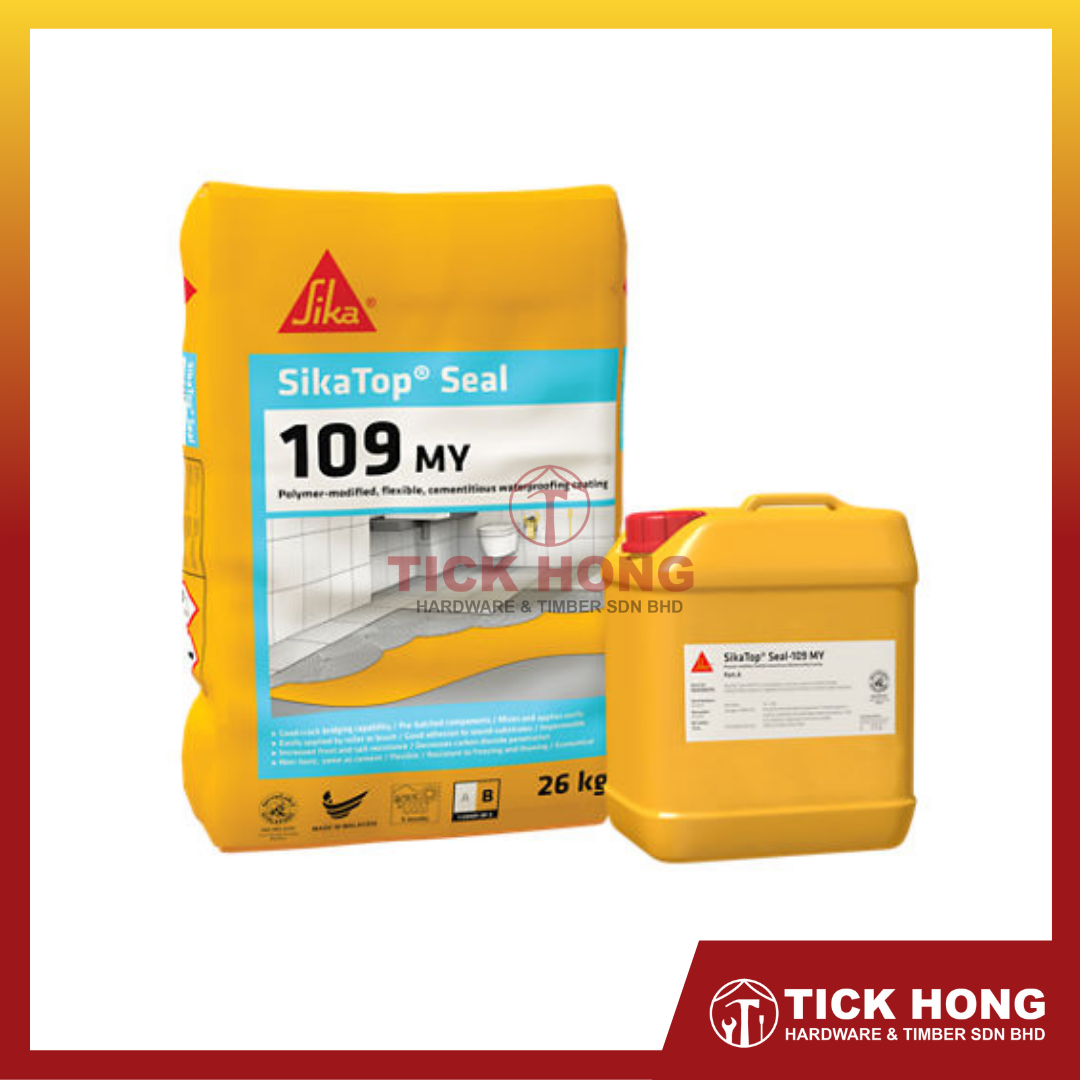 SikaTop Seal-109 MY A + B (Grey) Waterproofing Coating (36 KG *set*)