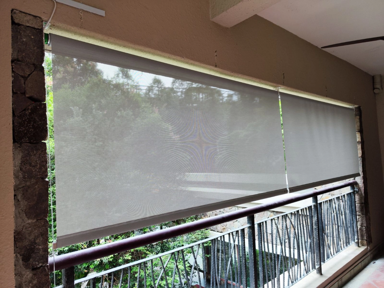 Outdoor Motorized Blinds System