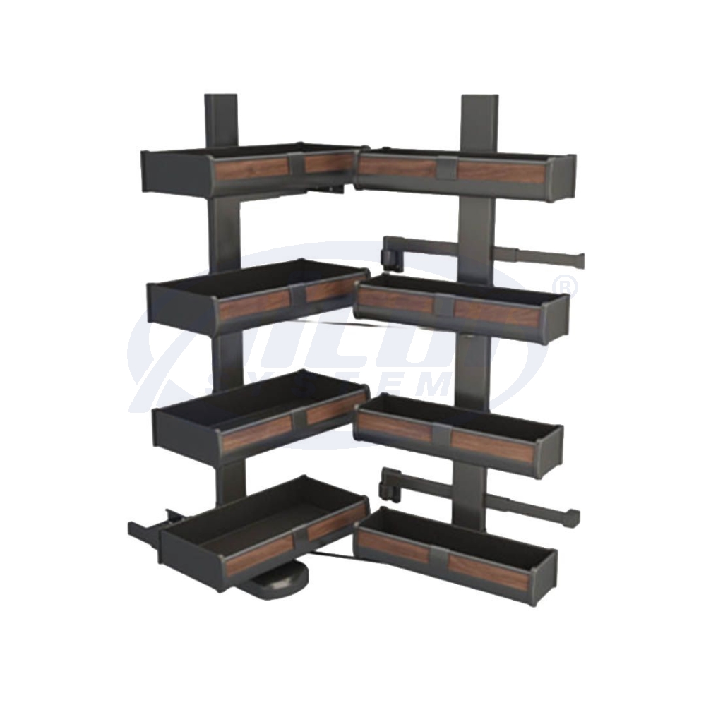 4-Tier Pull Out Basket #BLP-WR44SL-600-AT