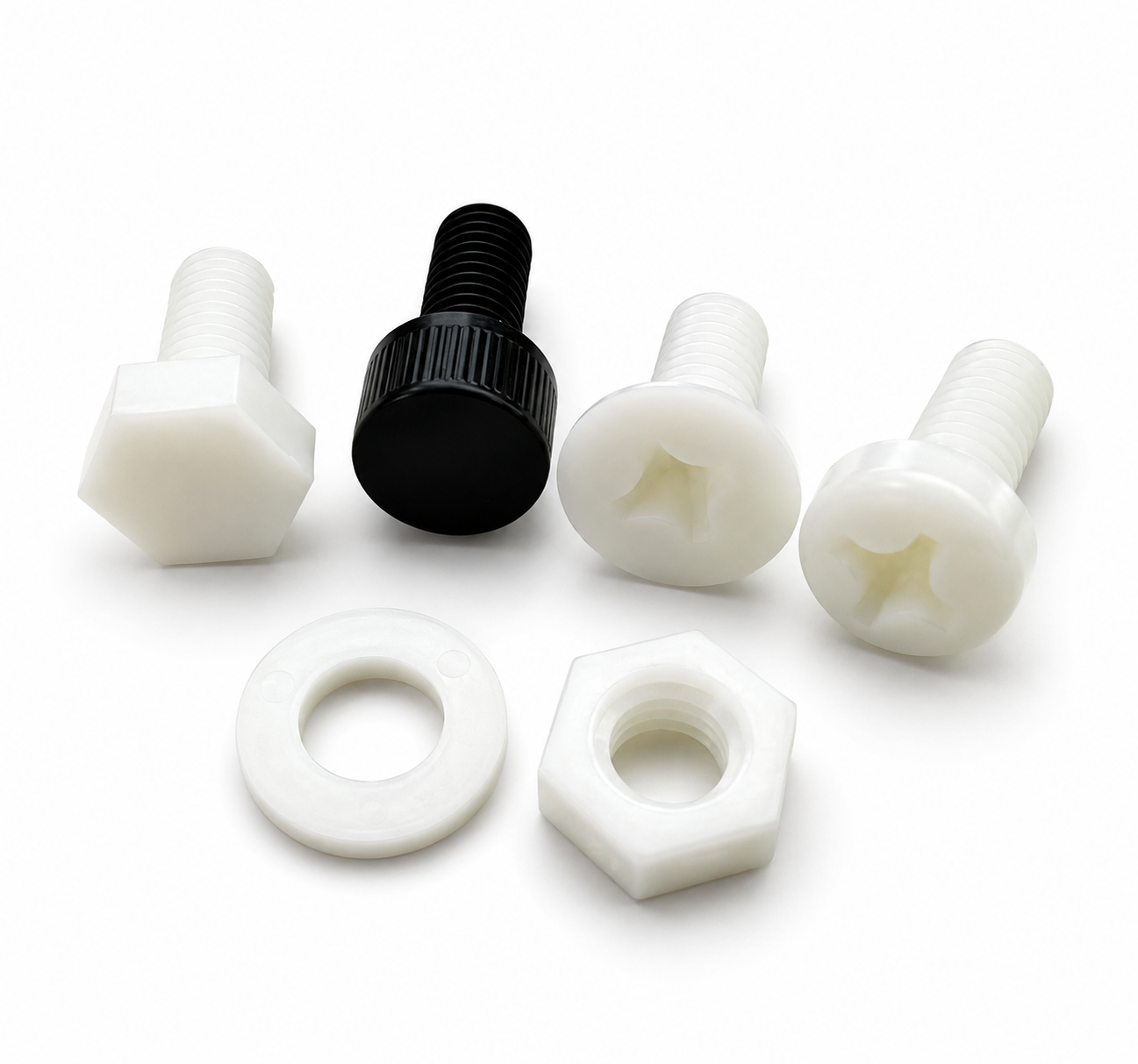 Custom Glass Fiber Reinforced Polyamide MXD6 (Reny) Screw/Nut/Washer – High-Performance, Durable, and Lightweight