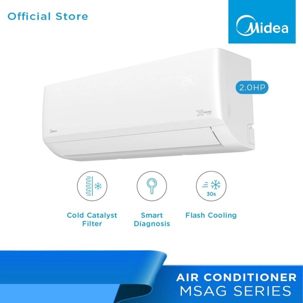 Midea Xtreme Cool R32 Non-Inverter Air Conditioner MSAG-19CRN8