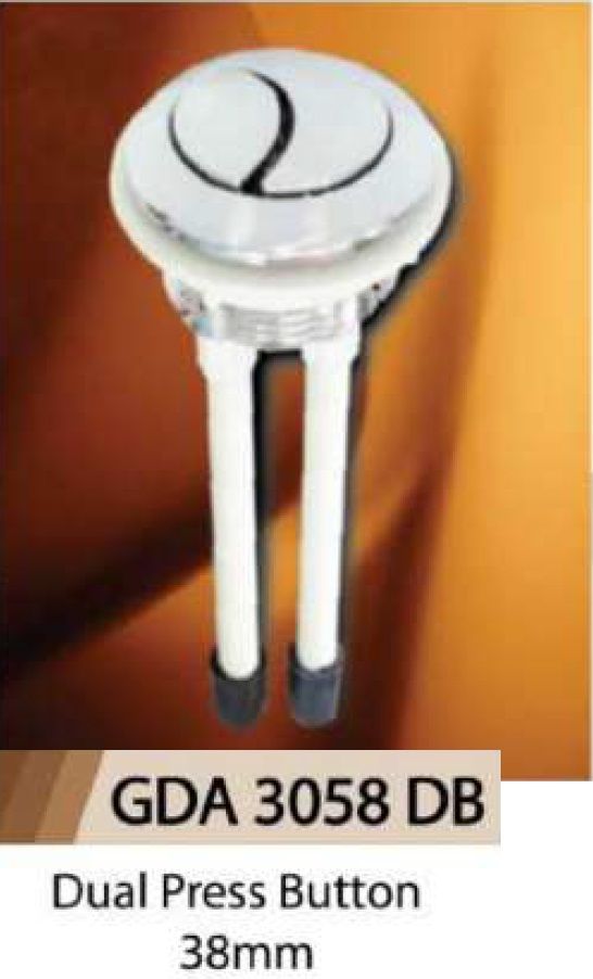 GDA 3058 DB DUAL PRESS BUTTON 38MM