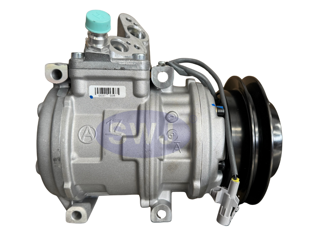 Tyt Land Cruiser 10PA17C 1A 12V R134a (c/w manifold) (NB) [TOY 207]
