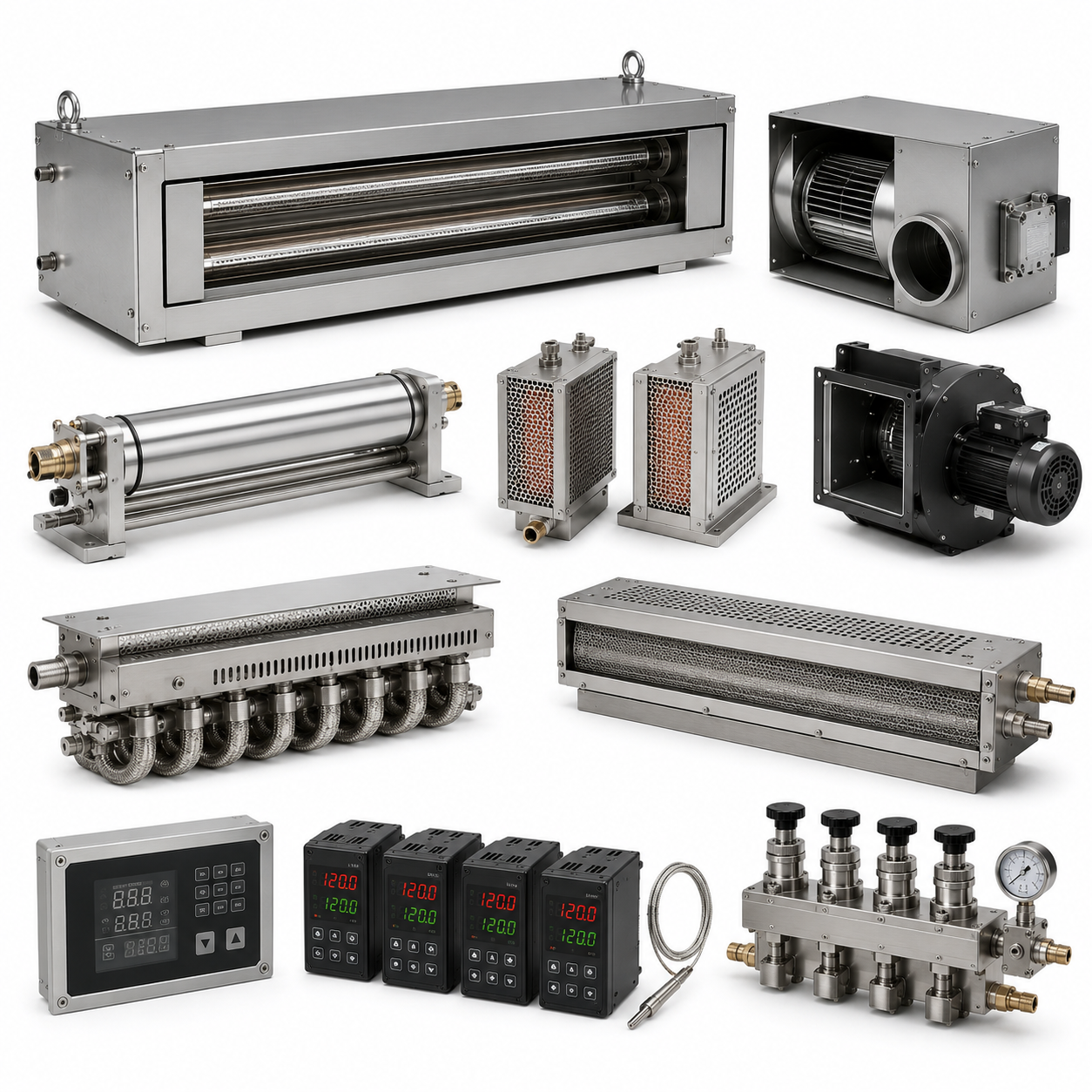 Gravure Printing Drying system parts