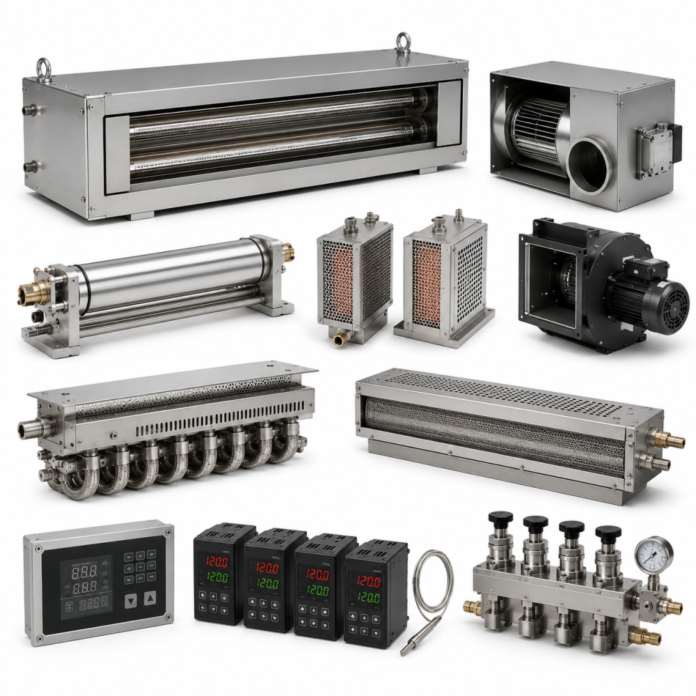 Gravure Printing Drying system parts