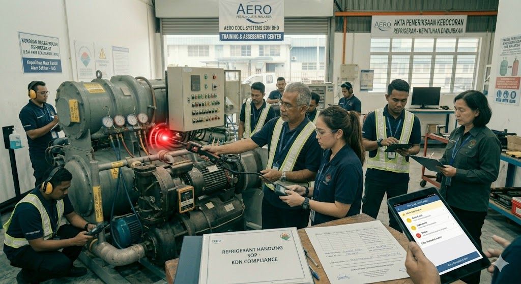 industrial refrigerant leak detection compliance Malaysia