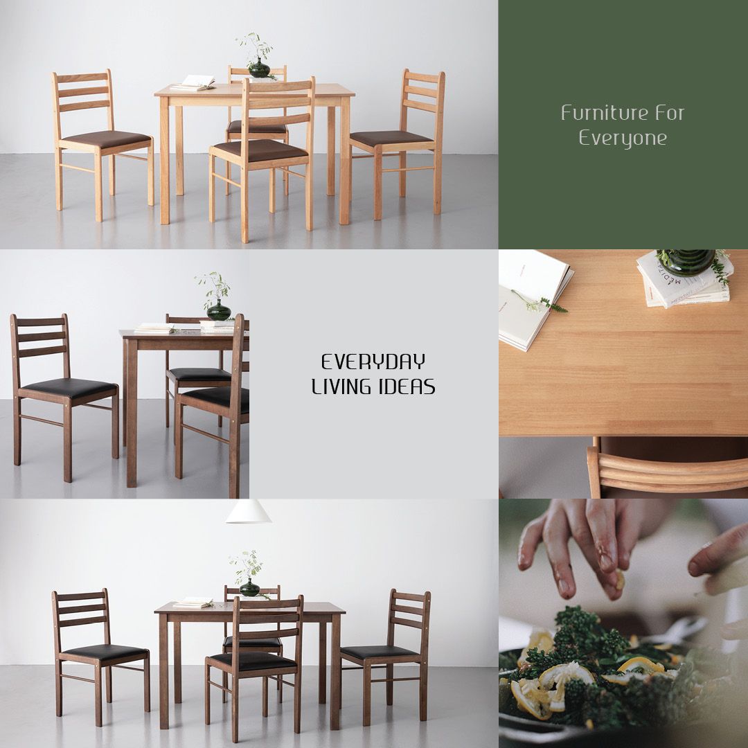 WALD DINING SET 1+4 / 1+6