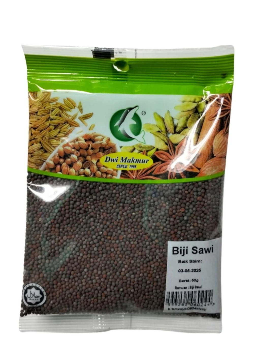 Biji Sawi 50G RM1.50 X 10 Unit C.Dwi Makmur 