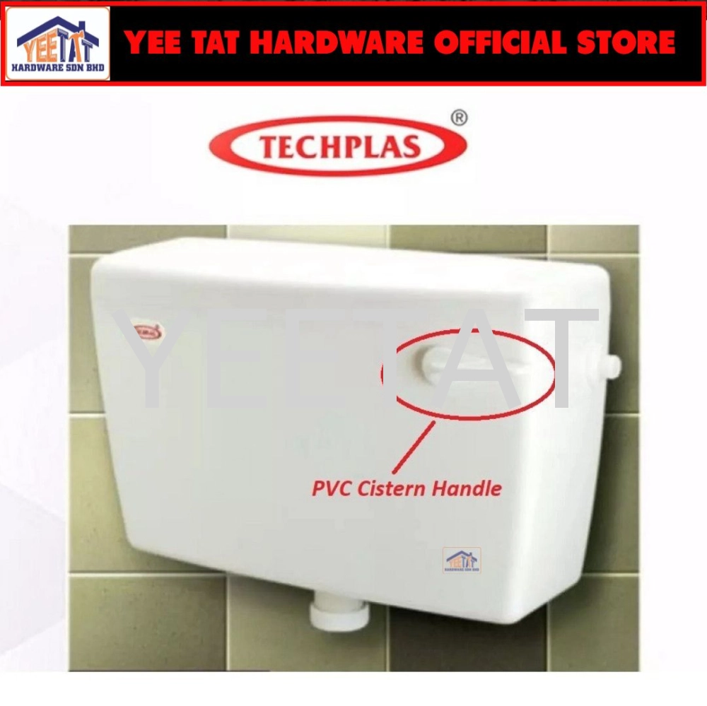 [ TECHPLAS ] FAL-1003 White Plastic Lever Handle (Plastic Rod)