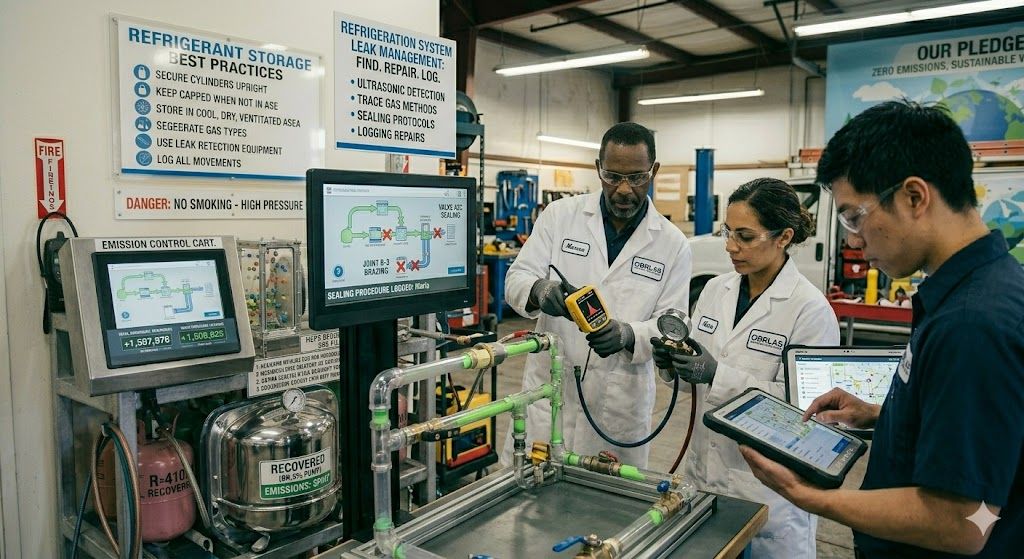 Refrigeration System Leak Management