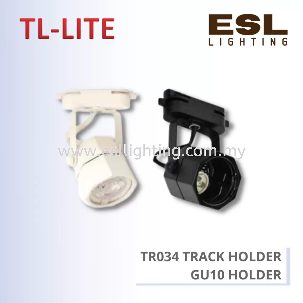 TL-LITE TRACK LIGHT - TR033 TRACK HOLDER - GU10 HOLDER 