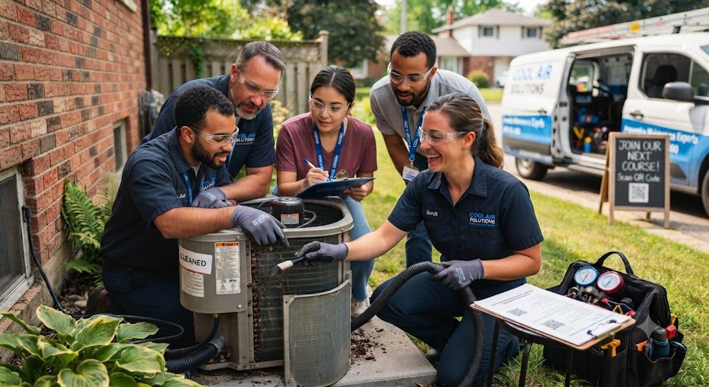 Air conditioning maintenance training