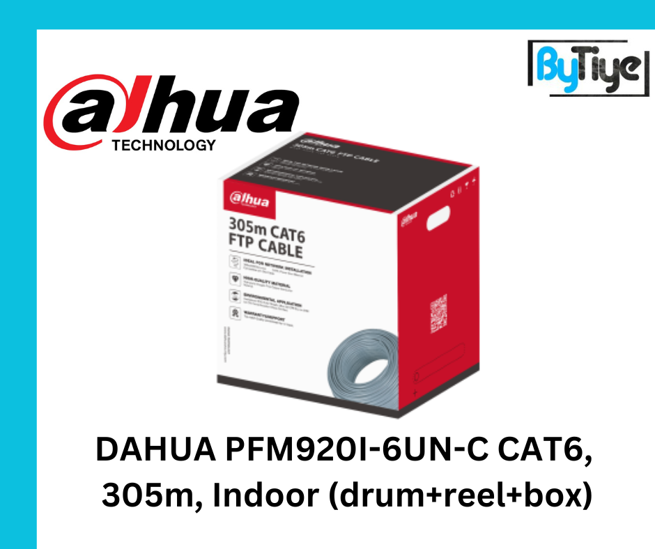 DAHUA CAT6 CABLE NETWORK 