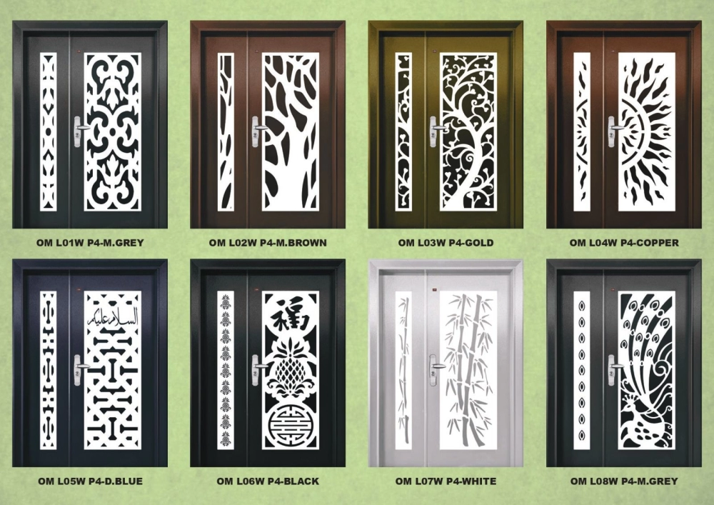 OM SECURITY DOOR LASER CUT