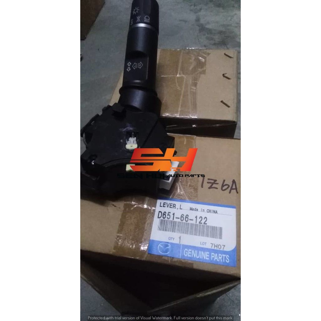 Mazda 2 / 6 Head Lamp + Signal Switch RH D65166122 Genuine Part