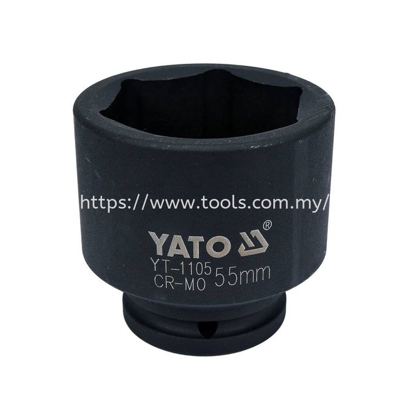 YT-1105 Hexagonal Impact Socket 3/4" 55mm
