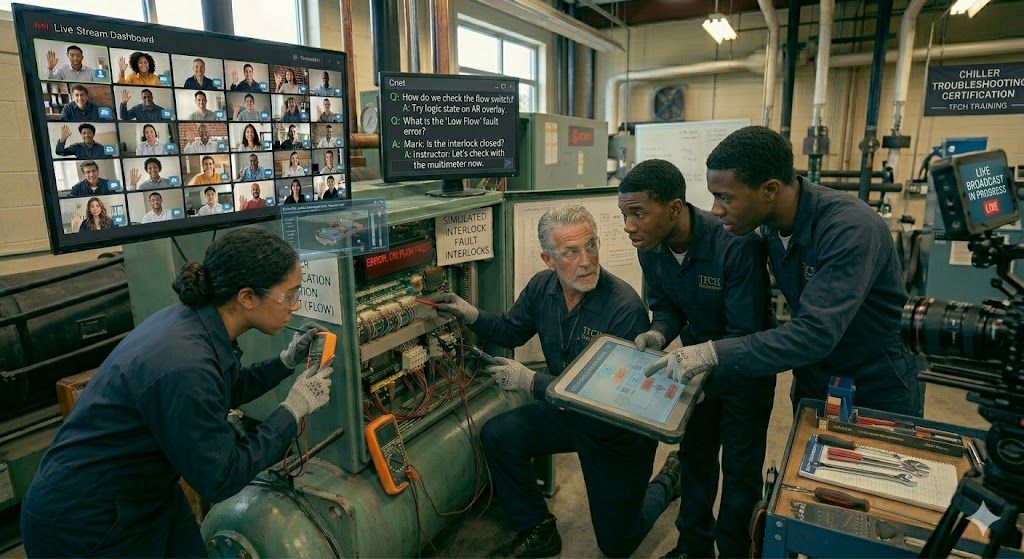 HVAC chiller fault finding course