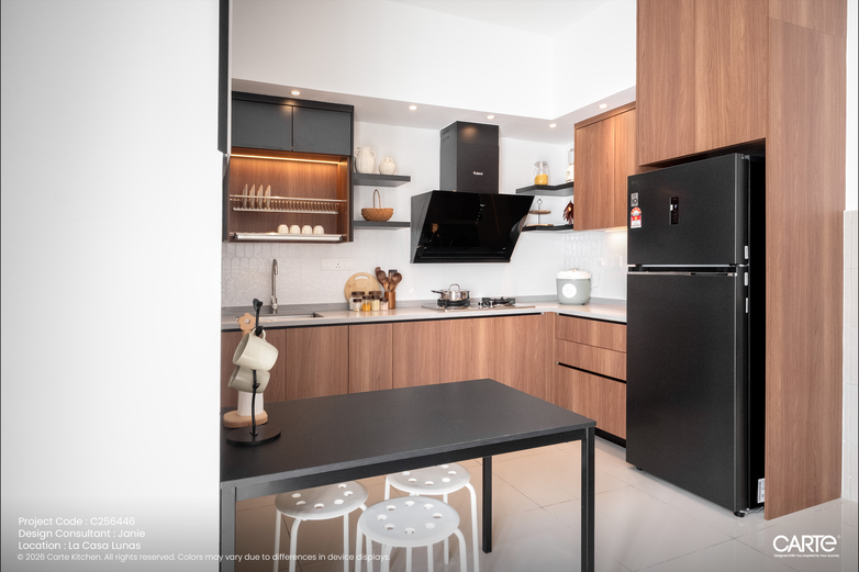 Modern Contemporary Kitchen - La Casa Lunas