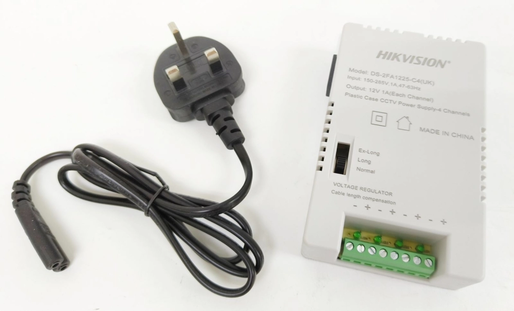 HIKVISION CCTV Power Supply 12V 4A 4CH (DS-2FA1225-C4) 