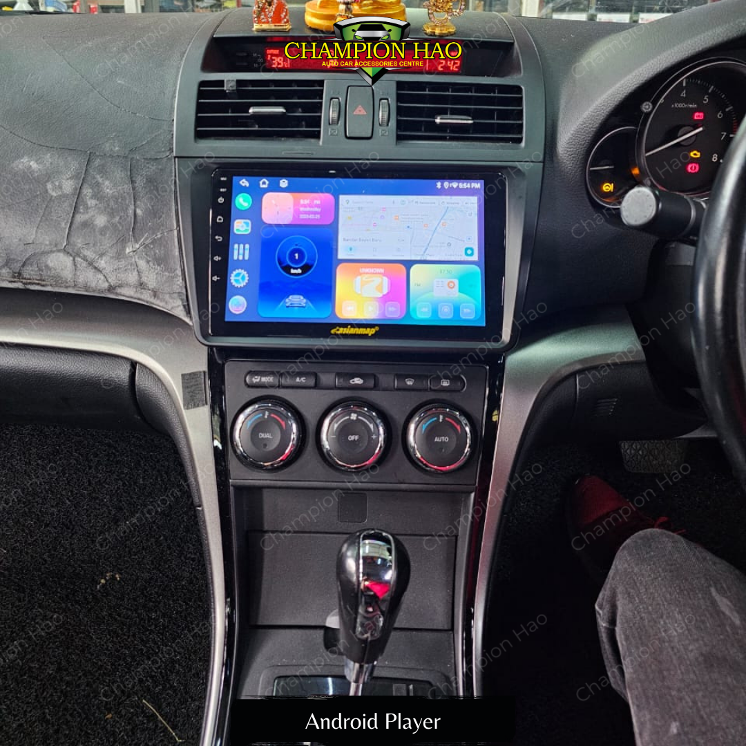 MAZDA 6 ANDROID MULTIMEDIA PLAYER & REVERSE CAMERA
