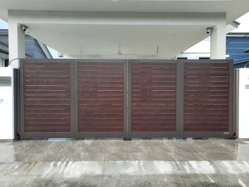 Aluminium Furnishing Design Trackless Folding Gate