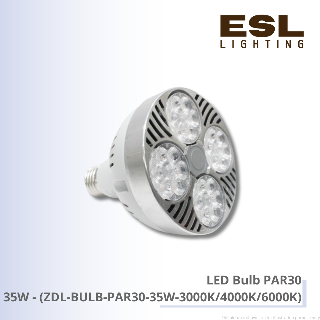 LED Bulb PAR30 35W - ZDL-BULB-PAR30-35W-3000K/4000K/6000K