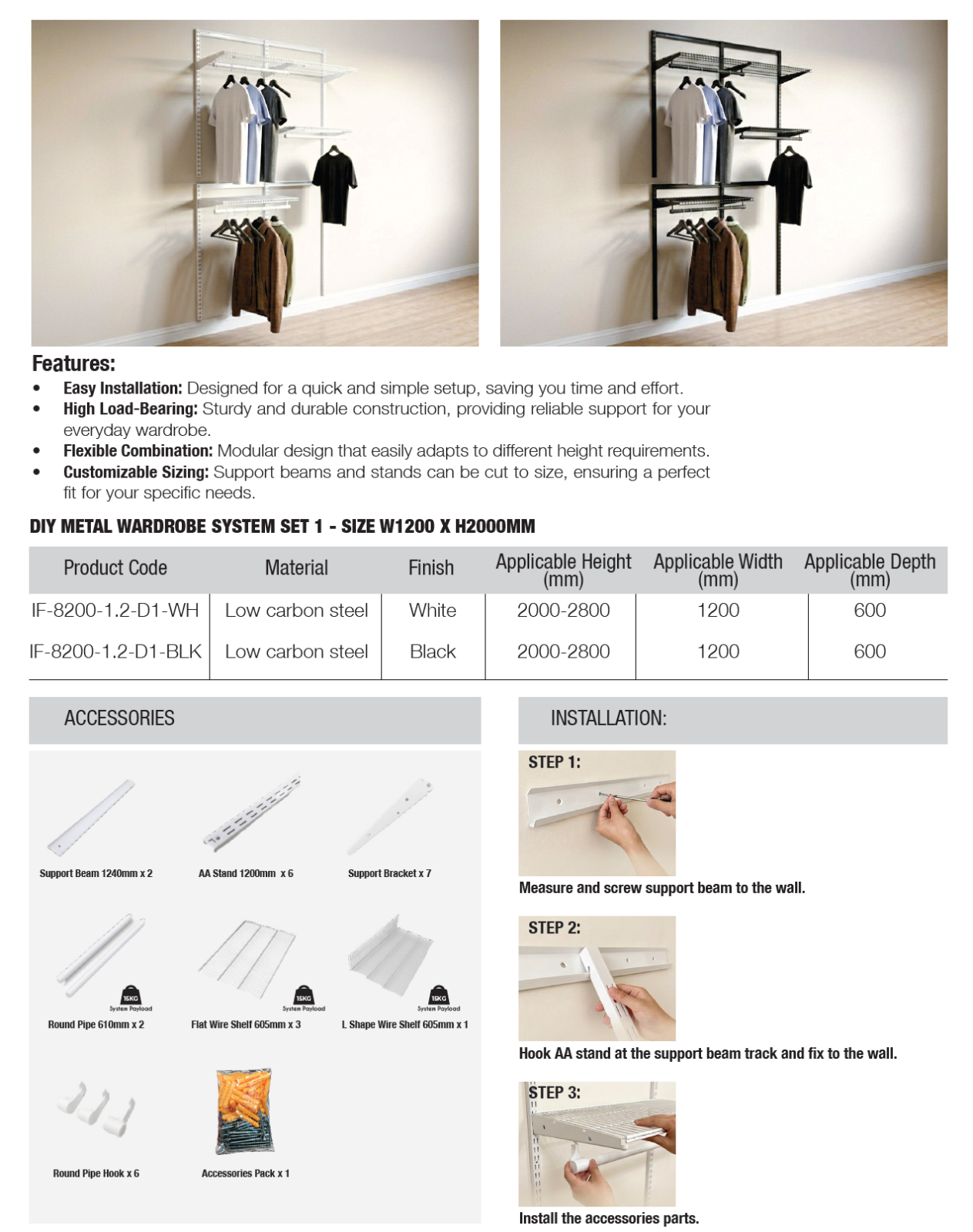 Eco Ware DIY Wardrobe