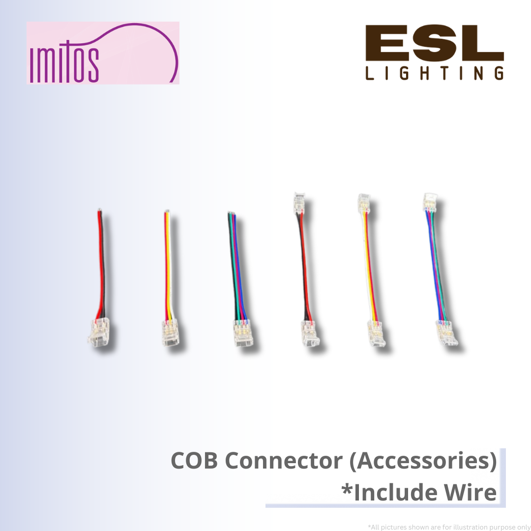 IMITOS COB Connector (Accessories) *Include Wire
