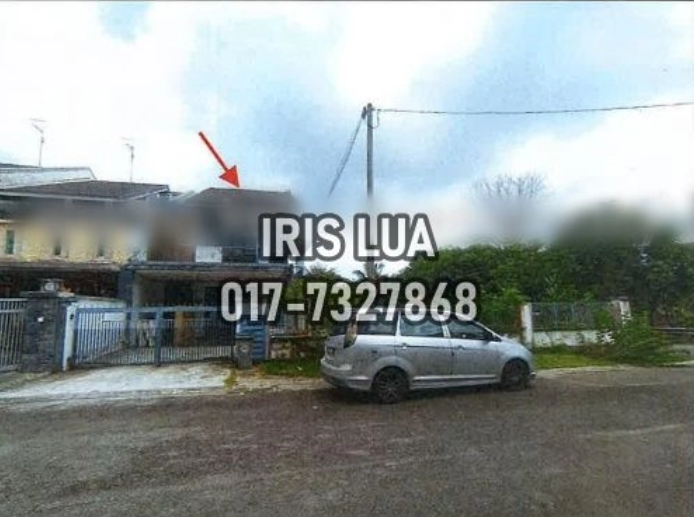 Bandar Tiram @Double Storey Terrace House Bank Lelong/Auction
