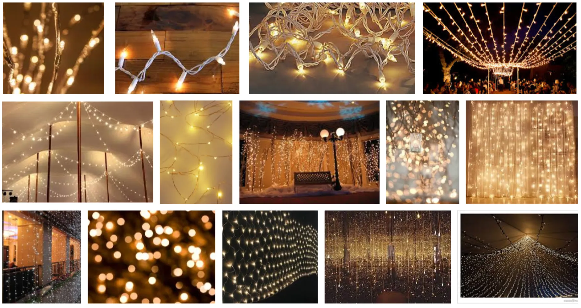 CHRISTMAS TRANSPARENT LED TWINKLE LIGHT 10METER/SET [RGB & OTHERS]