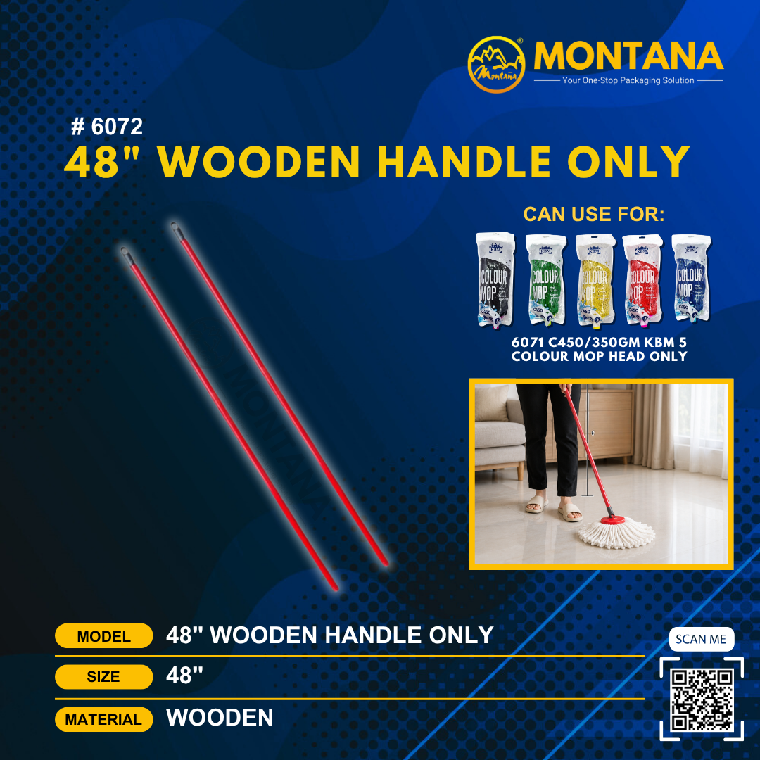 (6072) 48" WOODEN HANDLE ONLY