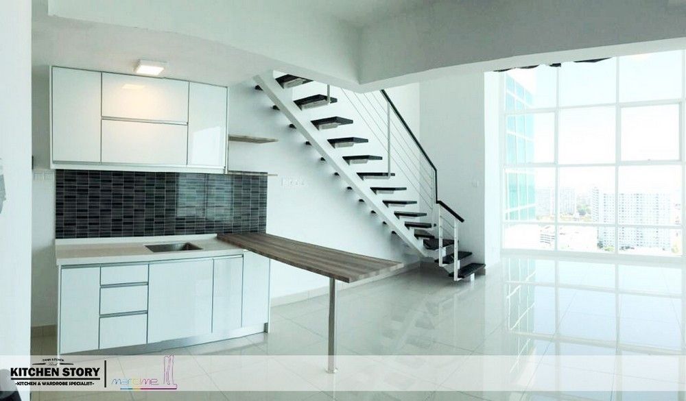 Maritime Suites - Airbnb Unit Interior Fit-Out, Kitchen Cabinet & Wardrobe Design |  Karpal Singh, George Town, Penang