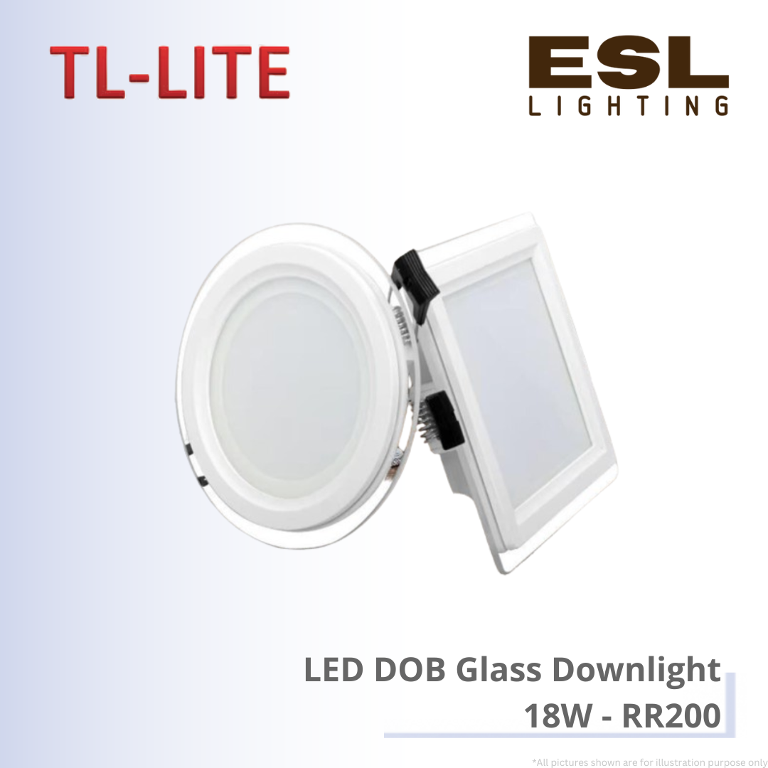 TL-LITE LED DOB Glass Downlight 18W - RR200