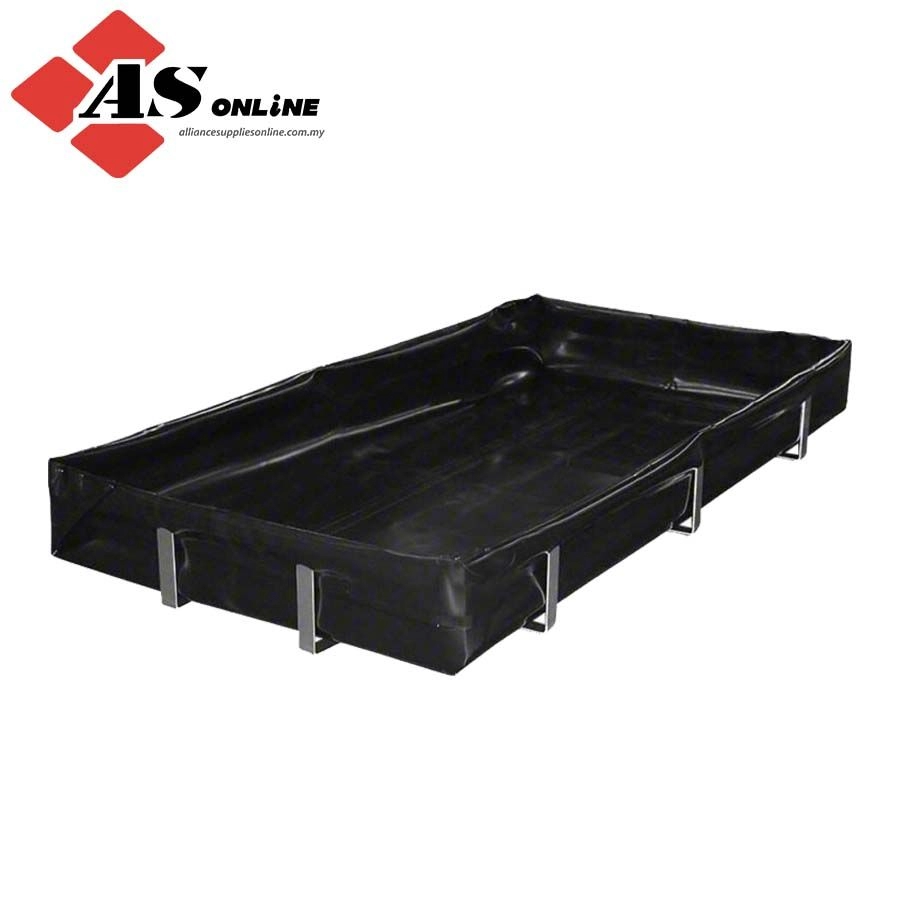 Collapsible Spill Containment Berms With L-Bracket Support - Size:12 ft W x 50 ft, Cap: 4488 Gallon / Model: SB4488G