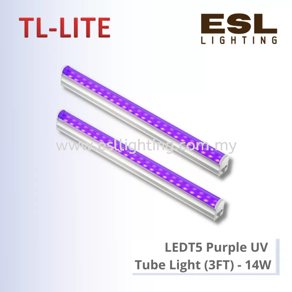 TL-LITE UV TUBE - LED T5 PURPLE UV TUBE LIGHT (3FT) - 14W