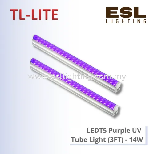 TL-LITE UV TUBE - LED T5 PURPLE UV TUBE LIGHT (3FT) - 14W