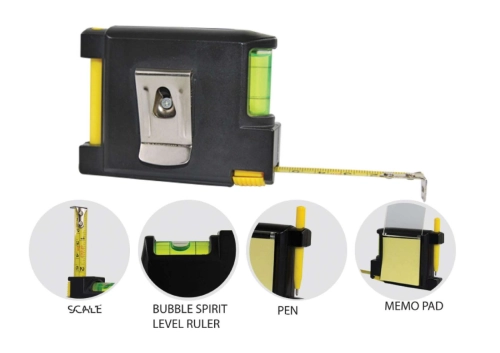 4 in 1 measurement Tape - MT4100(c/wbox)