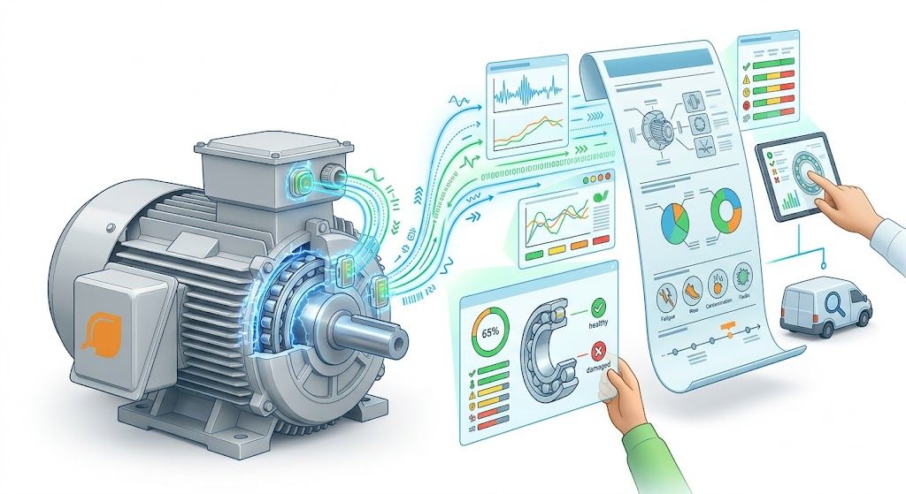 Electric Bearing Condition Reporting Service