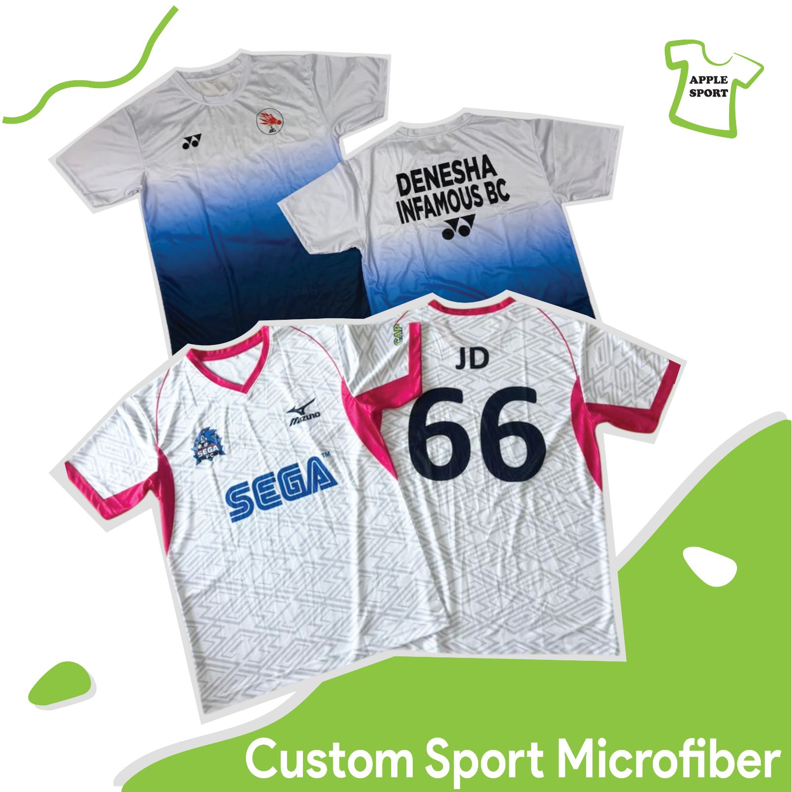Custom Sport Microfiber Jersey