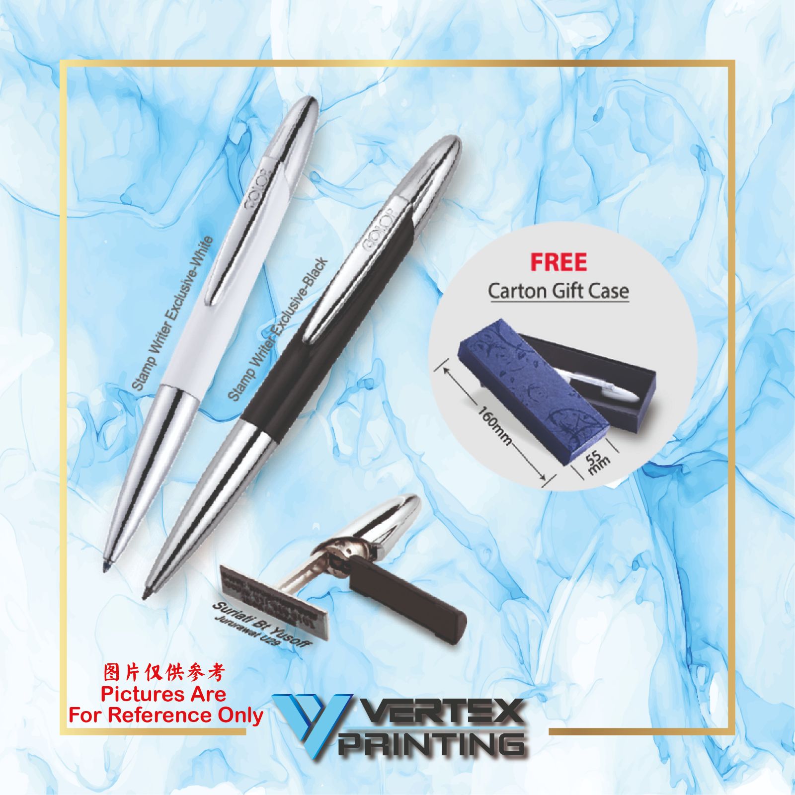 COLOP Brand Stamp Writer Exclusive-7mm x 32mm