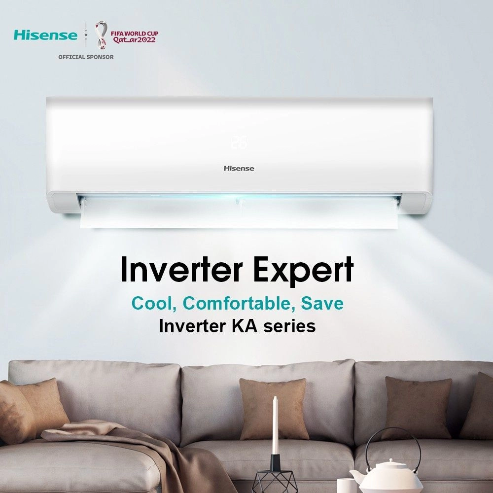 Hisense 1.5HP Standard Inverter Air Conditioner 4 Star R32 AI13KAGS