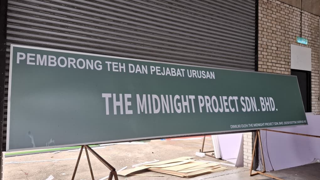 DURABLE GI METAL SIGNBOARD SUPPLIER IN PAHANG, TERENGGANU & KELANTAN