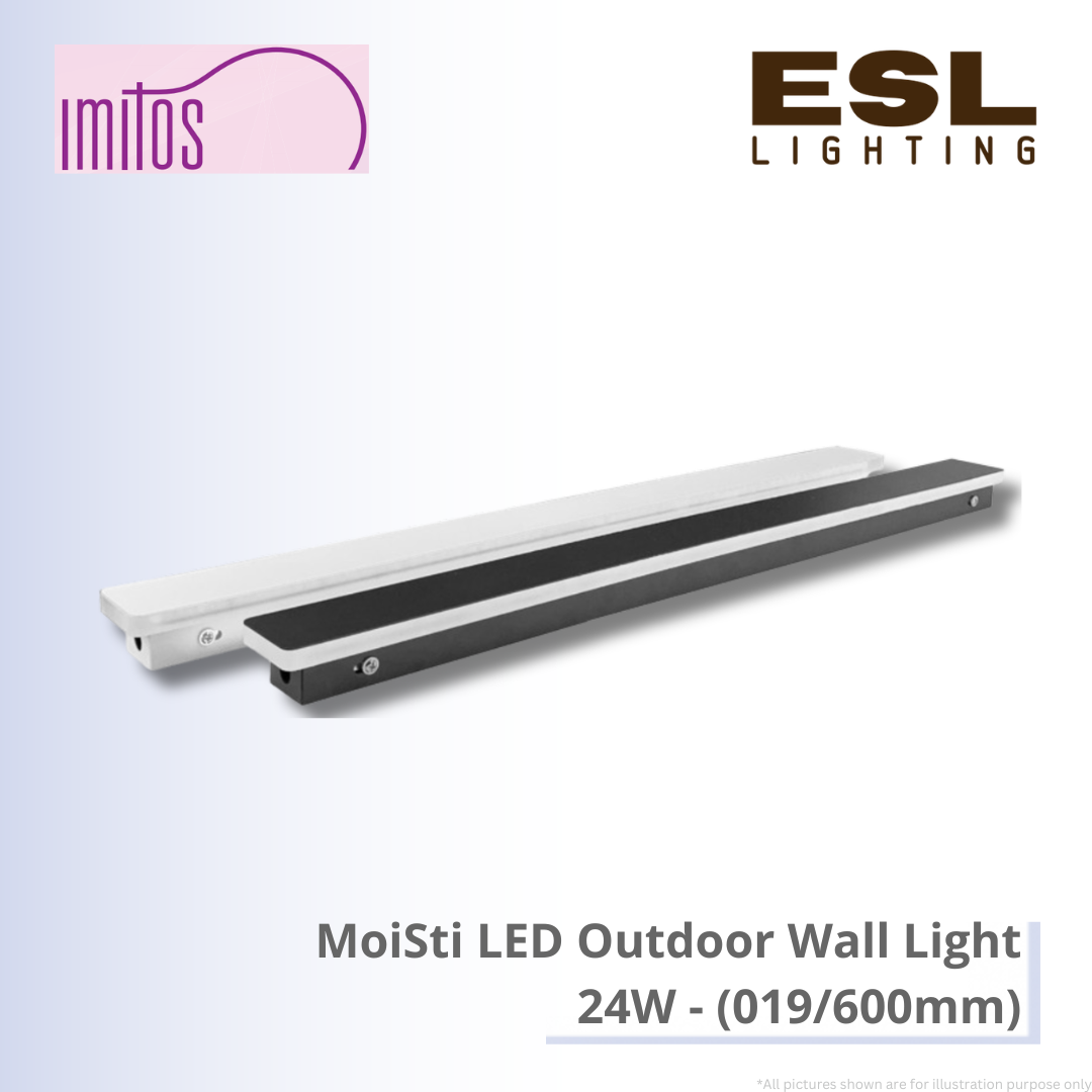 IMITOS MoiSti LED Outdoor Wall Light 24W - 019/600mm