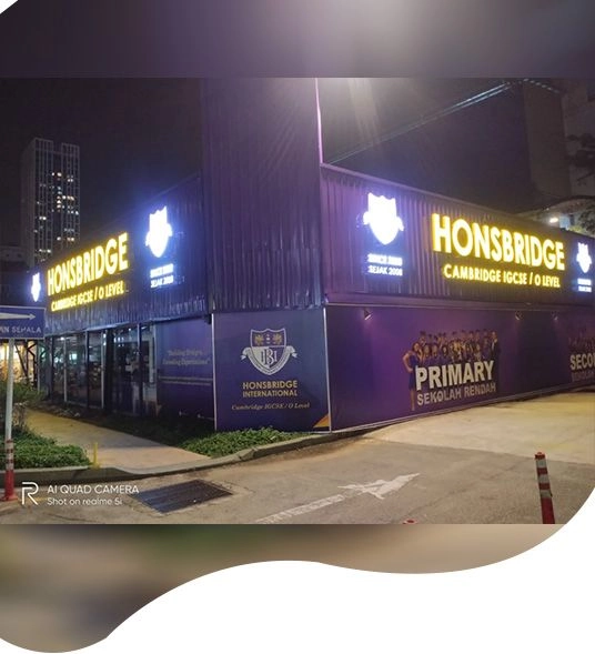  3D LED BOXUP SIGNBOARD