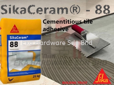 SikaCeram - 88   (Cementitious tile adhesive)