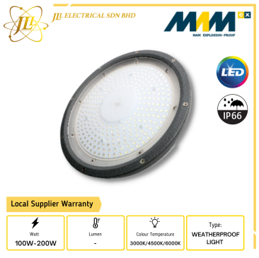 MAM MFL3071-D SERIES 100~200W AC100~240V IP66 LED WEATHERPROOF HIGHBAY [3000K/4500K/6000K]