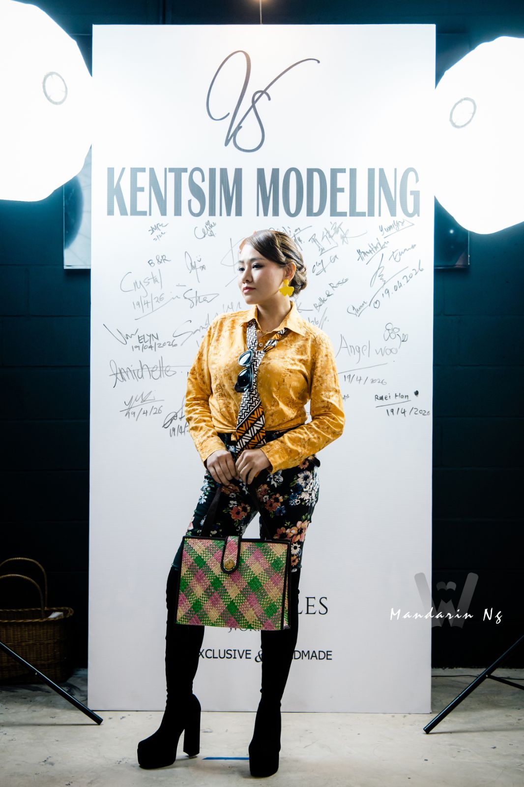 JB high tea fashion show