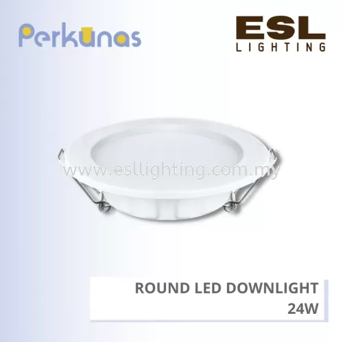 PERKUNAS ROUND LED DOWNLIGHT - 24W